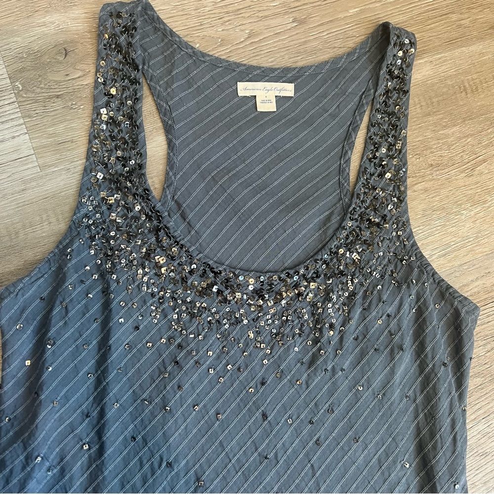 American Eagle Sequin Tank - image 3